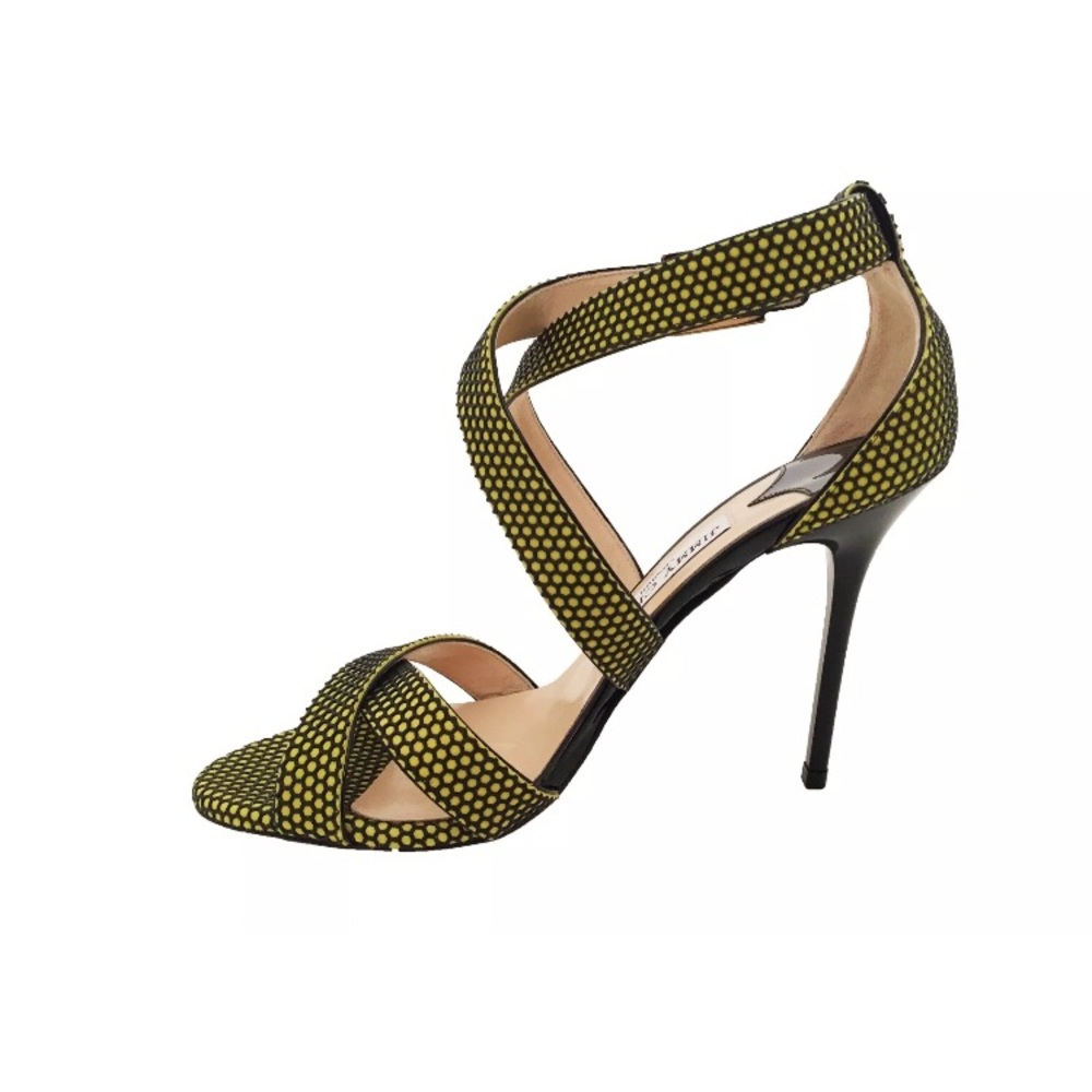 NIB Jimmy Choo Louise Cross Strap Sandals